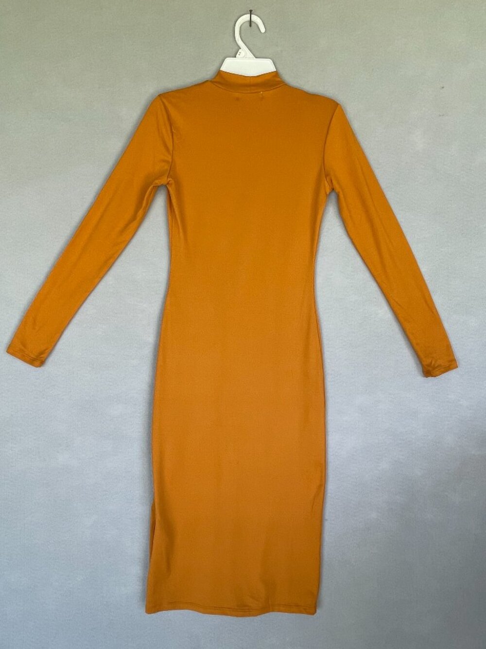 POPULAR 21 MIDI MOCK NECK DRESS - SIZE S - Picture 8 of 8